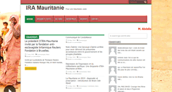 Desktop Screenshot of iramauritanie.org